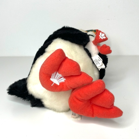 Stuffed Animal House Puffin Mother & Baby Bird Plush - Picture 7 of 10